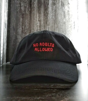 NO ADULTS ALLOWED CAP