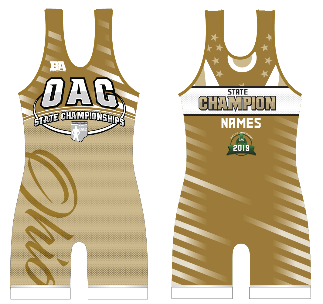 champion wrestling singlets