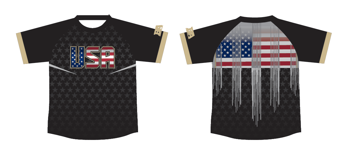 BA Black USA Compression Shirt BA Black USA Compression Shirt