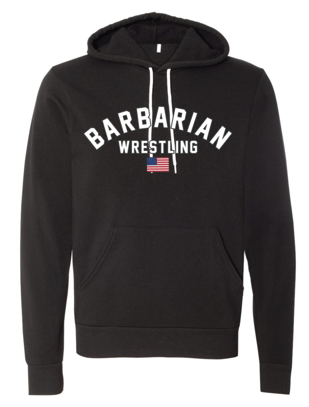 BARBARIAN WRESTLING FLEECE HOODIE