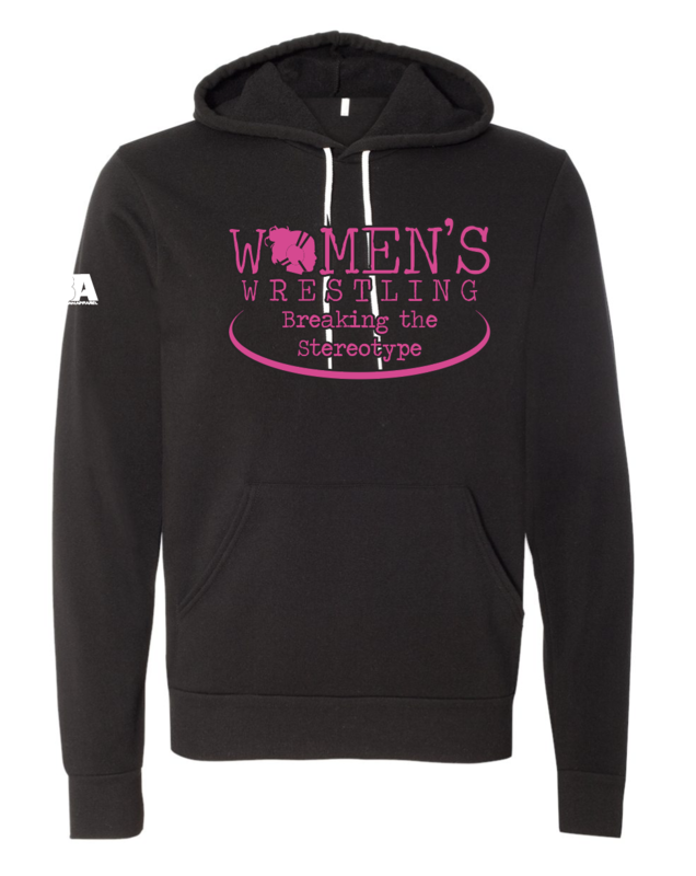 Womens Wrestling Unisex FLEECE HOODIE