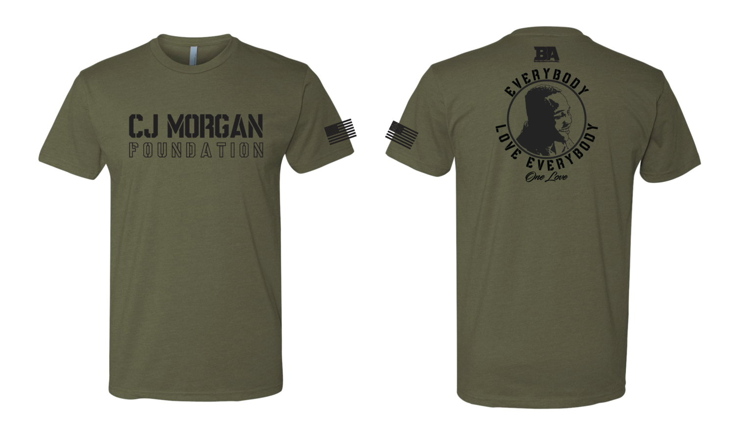 CJ Morgan Foundation Tri-blend Shirt