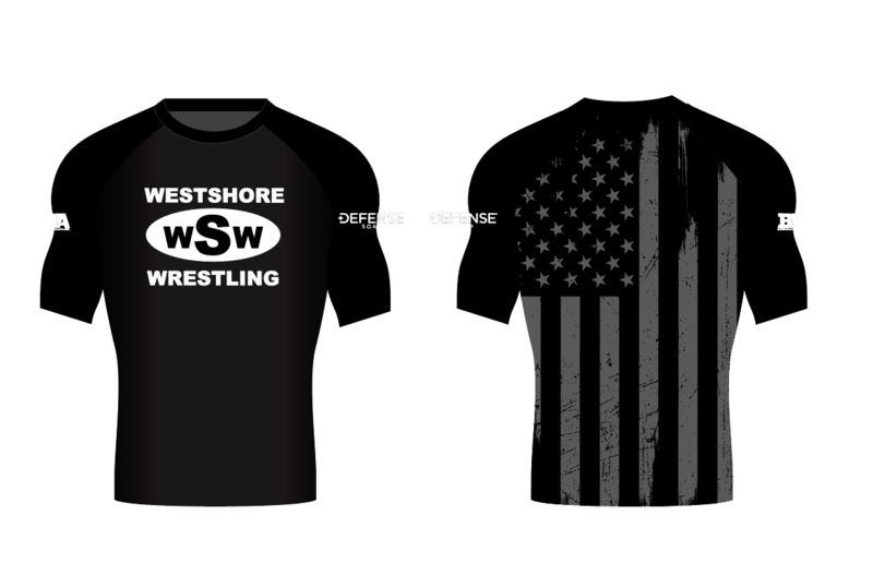 Westshore Black USA Compression Shirt
