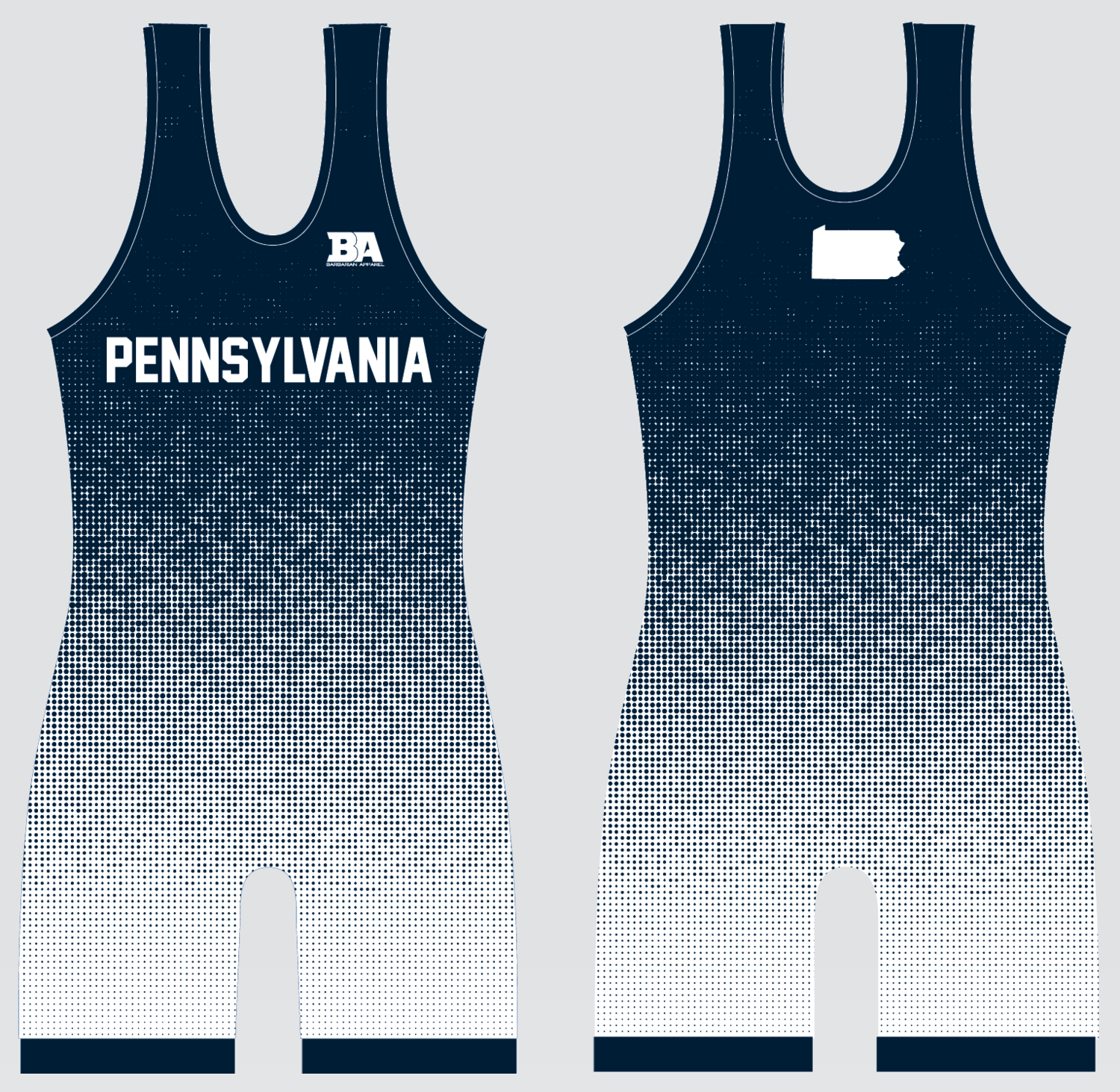 Pennsylvania Mesh SINGLETS