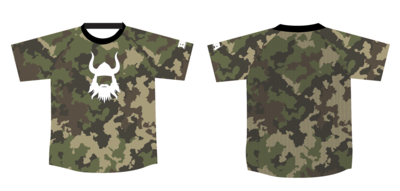 Camo Mesh Back Compression Shirt