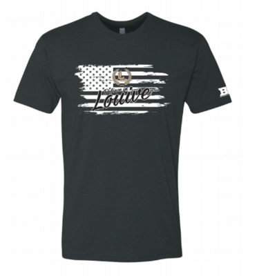 Believe in Louive U.S.A Flag shirt
