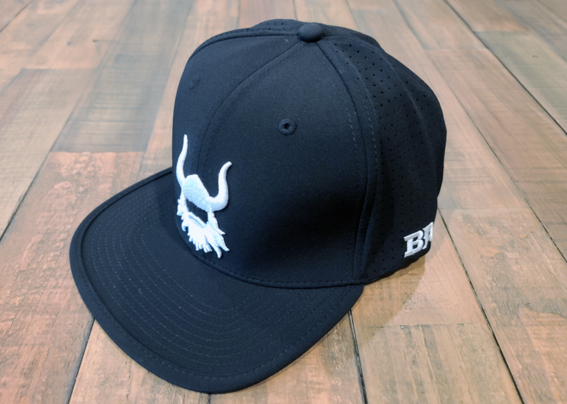 BA Flat Bill Laser Mesh Flex Hat