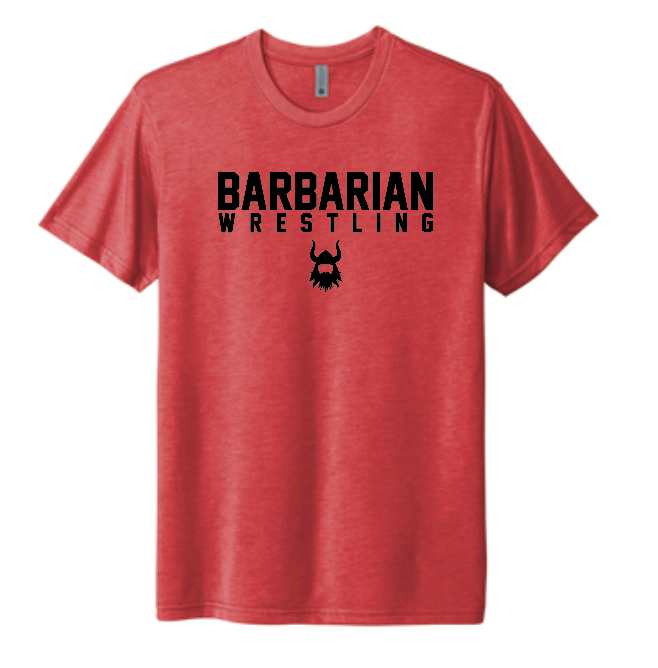 Barbarian Wrestling Tri-Blend Shirt