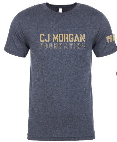 CJ Morgan Foundation Navy Tri-blend Shirt