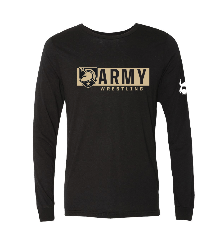 Army Wrestling Long Sleeve Shirt **