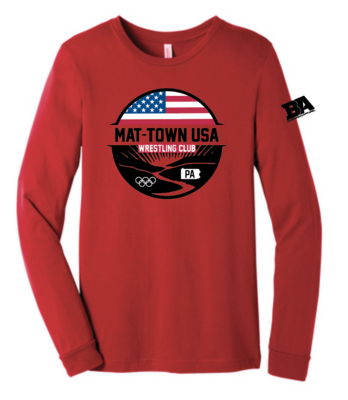 Mat-Town Red Long Sleeve