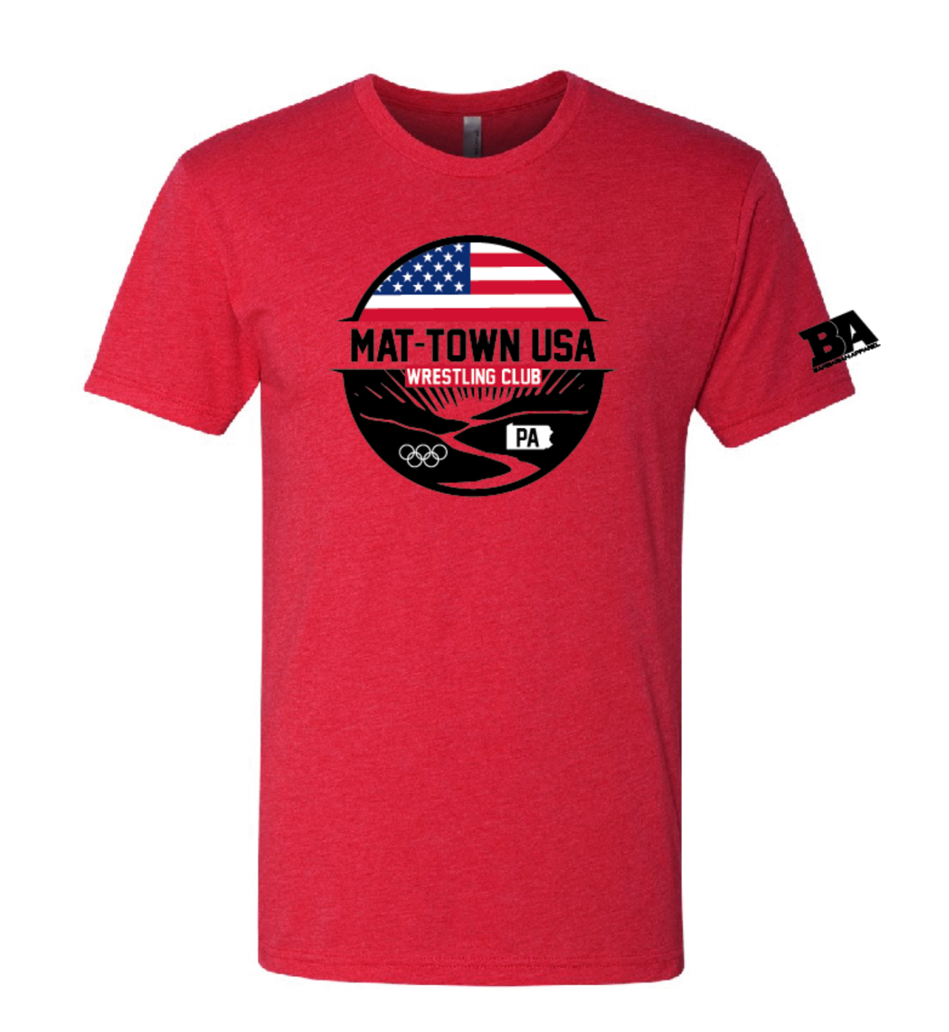 Mat-Town Red Triblend