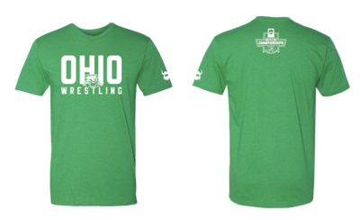 Ohio University National Tournament Green shirt