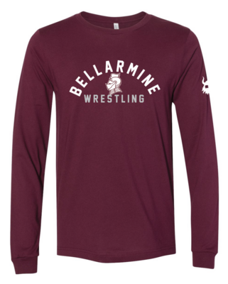 Bellarmine Wrestling Maroon Long Sleeve Shirt