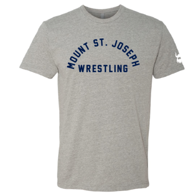 MSJ Wrestling Classic Grey Blend Shirt