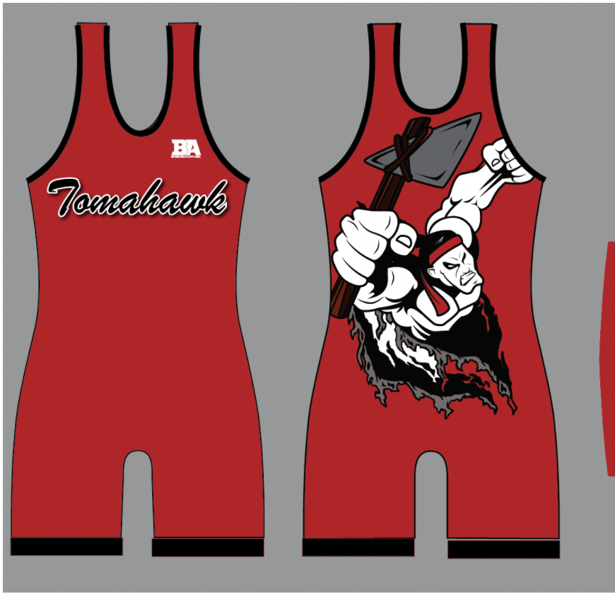 Tomahawk Wrestling Singlet