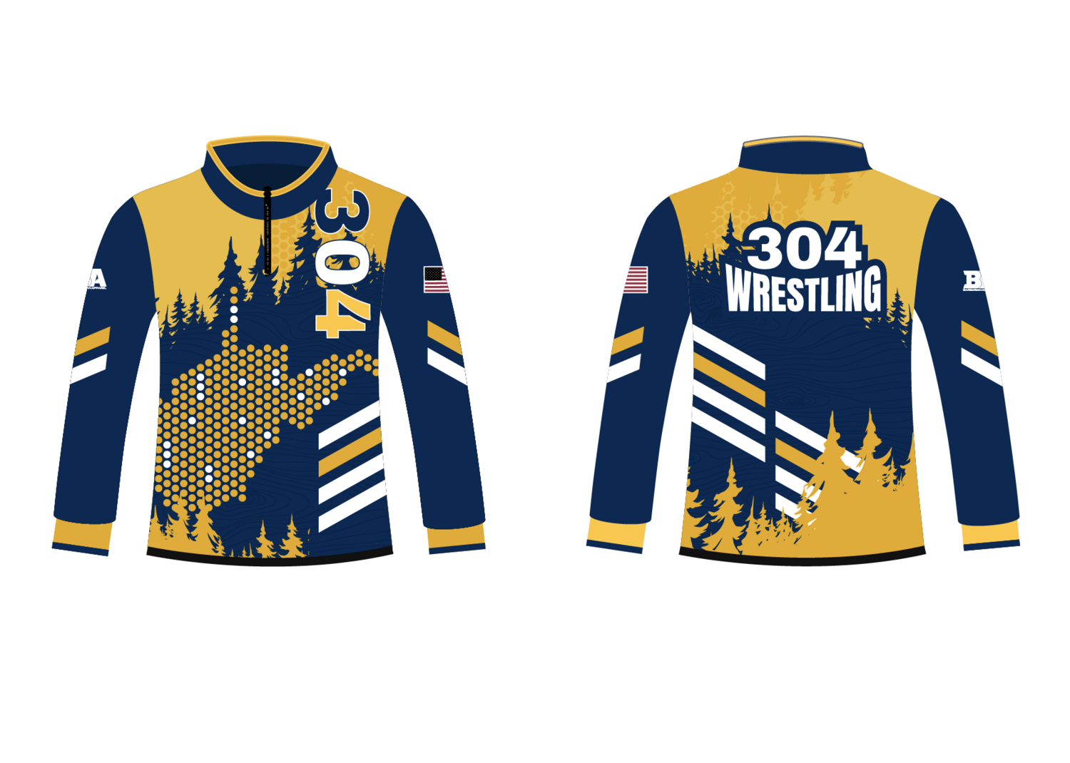 304 Wrestling Jacket