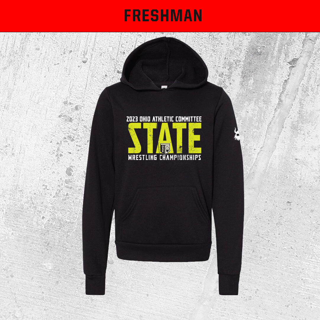 OAC Freshman 2023 State Black Hoodie
