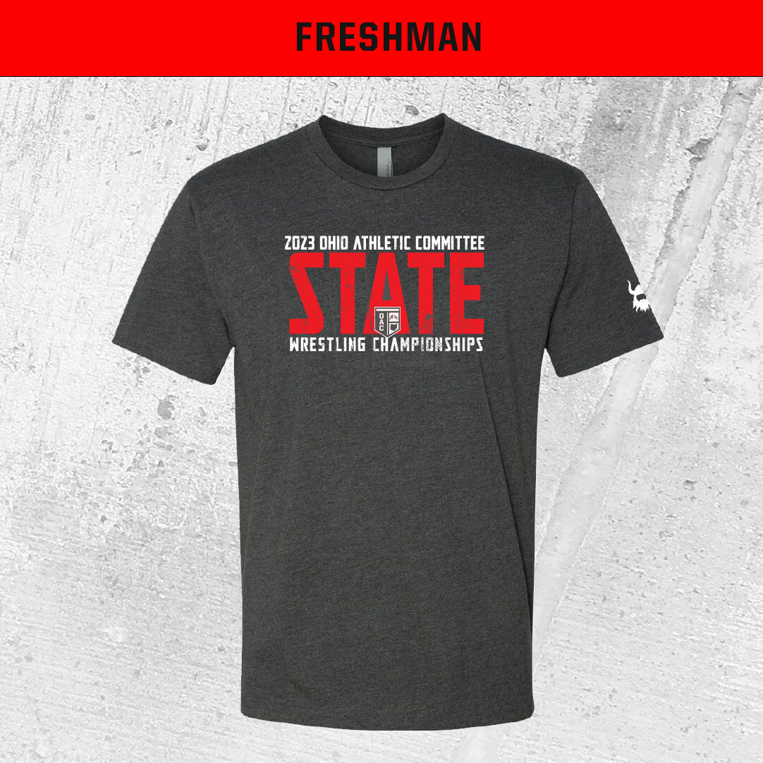 OAC Freshman 2023 State Charcoal Blend Shirt