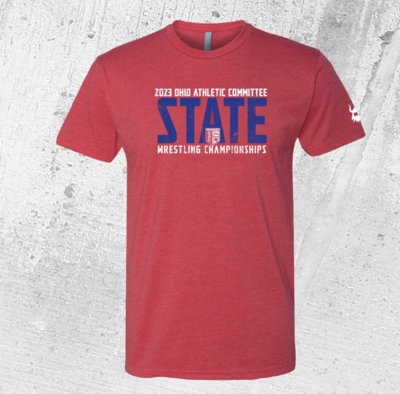OAC 2023 State Red Blend Shirt