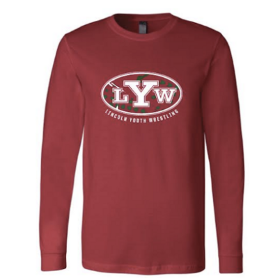 2023 LYW Red Long Sleeve Shirt
