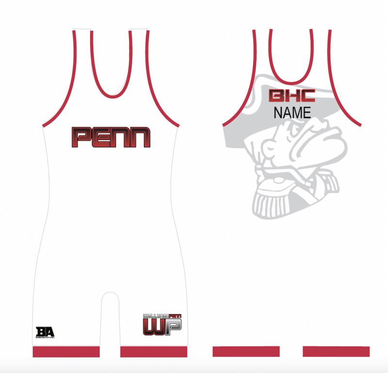 William Penn White Singlet