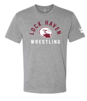 Lock Haven Wrestling Classic Grey Blend Shirt