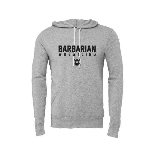 Barbarian Wrestling Grey Hoodie