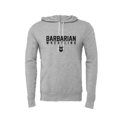 Barbarian Wrestling Grey Hoodie
