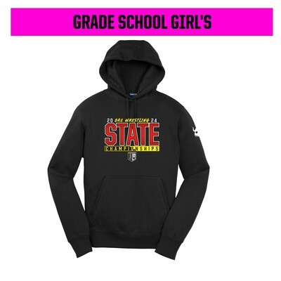 OAC 2024 GRADE SCHOOL GIRLS State Black Hoodie