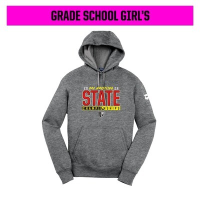 OAC 2024 GRADE SCHOOL GIRLS State Grey Hoodie