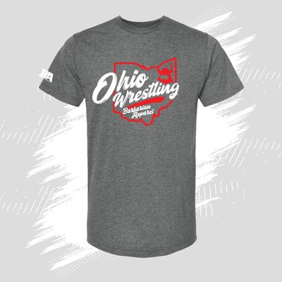 Ohio Grey Wrestling Shirt