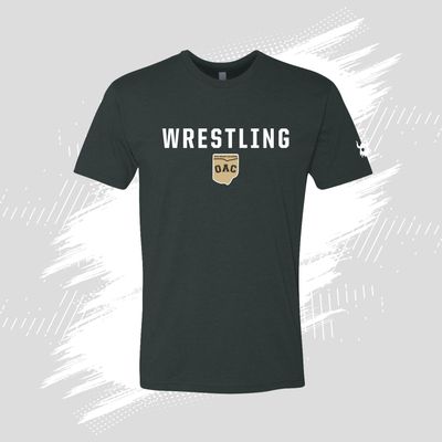 OAC Wrestling Gold Crest Blend Shirt