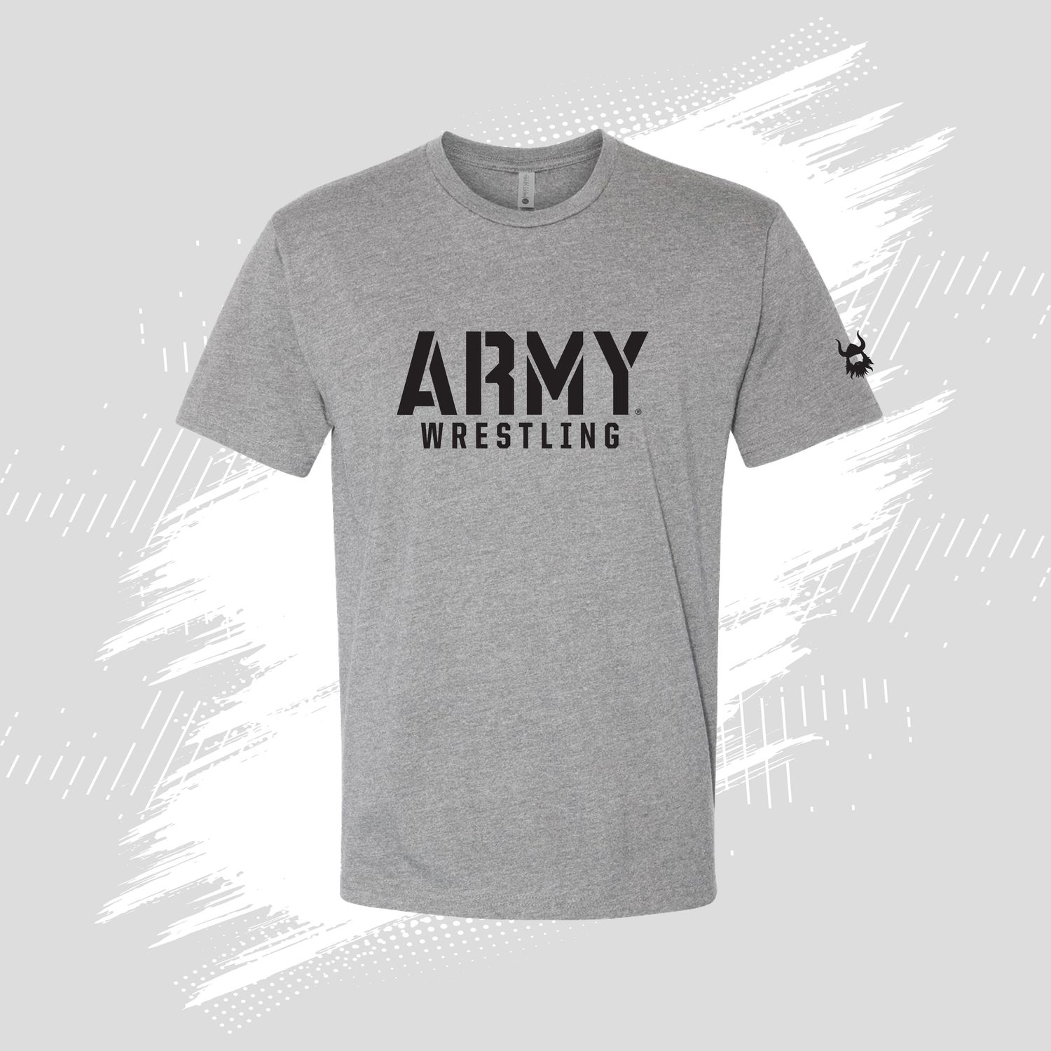 Army WRESTLING grey blend shirt
