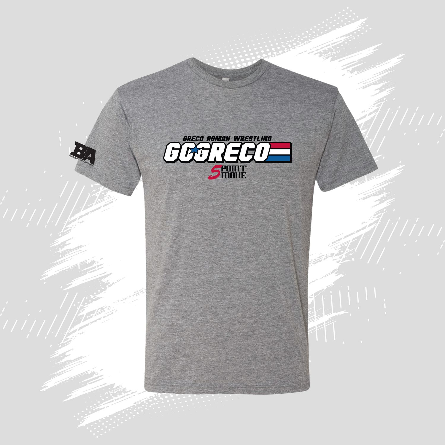 Go Greco US Stripes Triblend Shirt