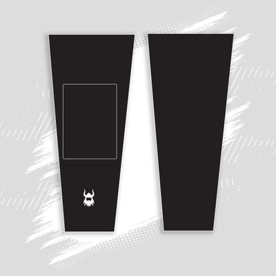 Midnight black kneepad