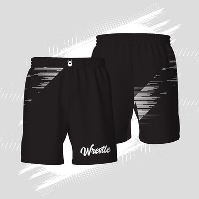 BA Black Wrestle Shorts