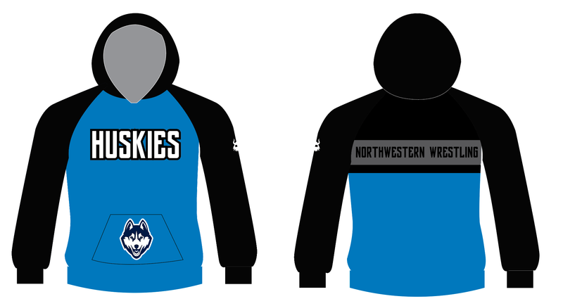 Northwestern Huskies Sublimated Hoodie