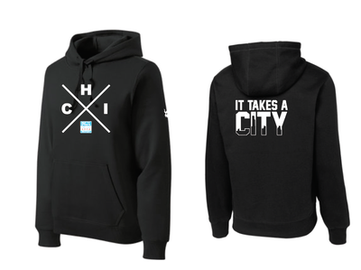 BTS Chicago 2024 Black Fleece Hoodie