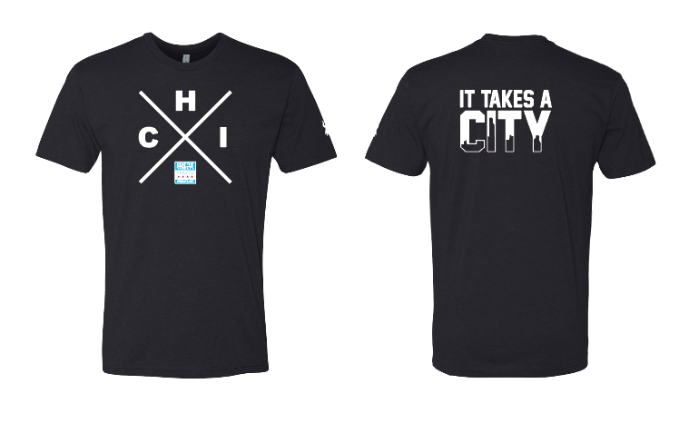 BTS Chicago 2024 Black Blend Shirt