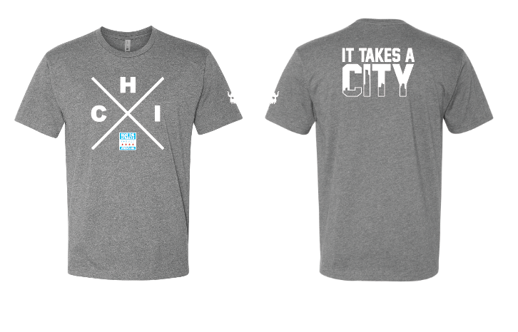 BTS Chicago 2024 Grey Blend Shirt