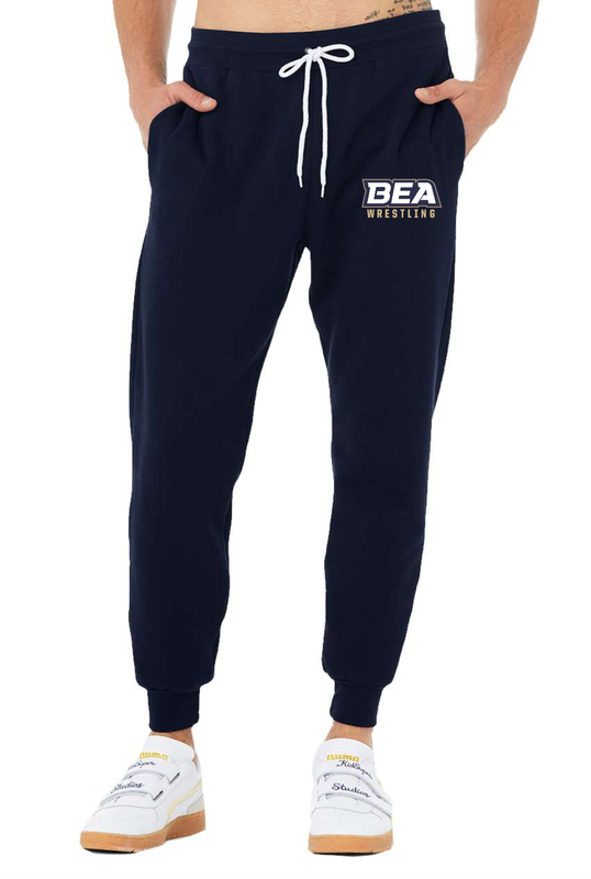 BEA Wrestling Navy Joggers