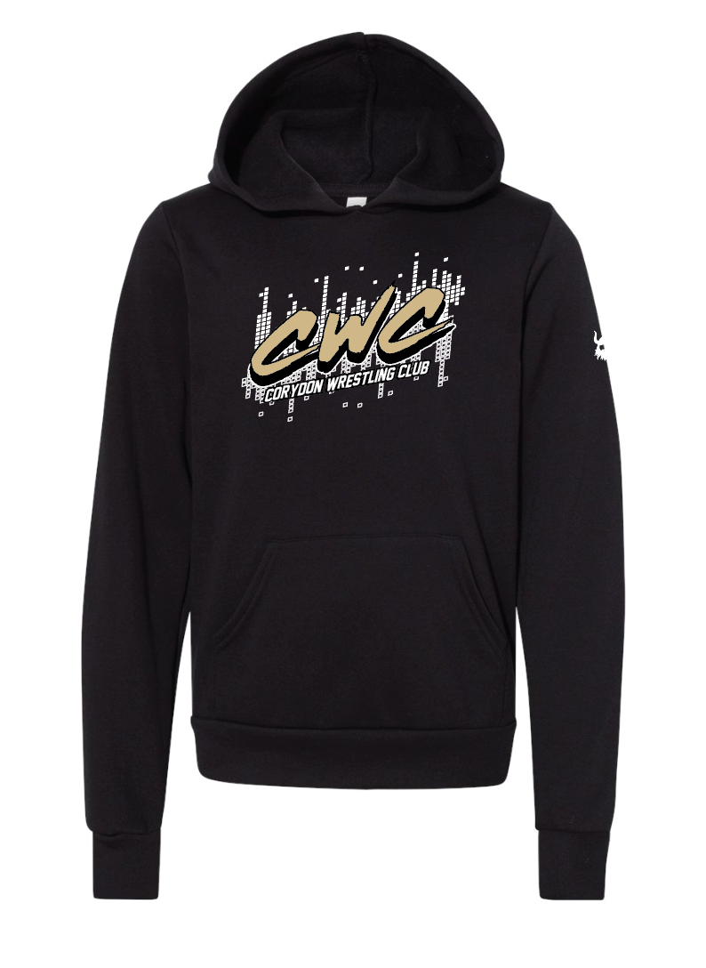 Corydon Wrestling Club Black Fleece Hoodie