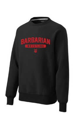Barbarian Classic Black Crewneck ADULT