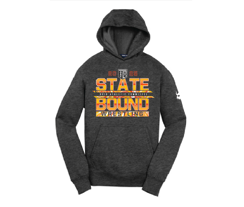 2025 OAC State Bound Charcoal Hoodie