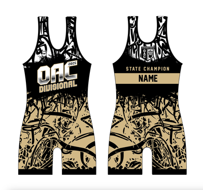 2025 OAC DIVISIONAL STATE CHAMPION SINGLET 2025 OAC DIVISIONAL STATE CHAMPION SINGLET
