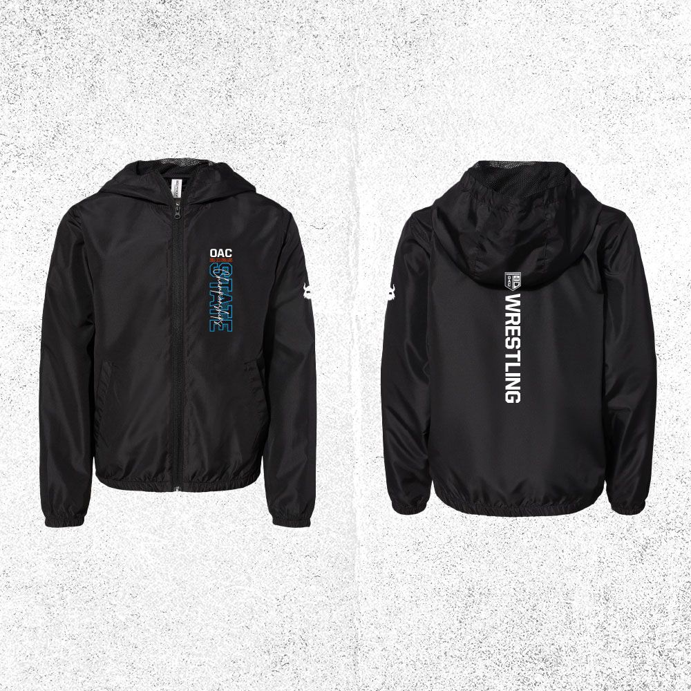 OAC 2025 State Youth Windbreaker (full zip jacket)