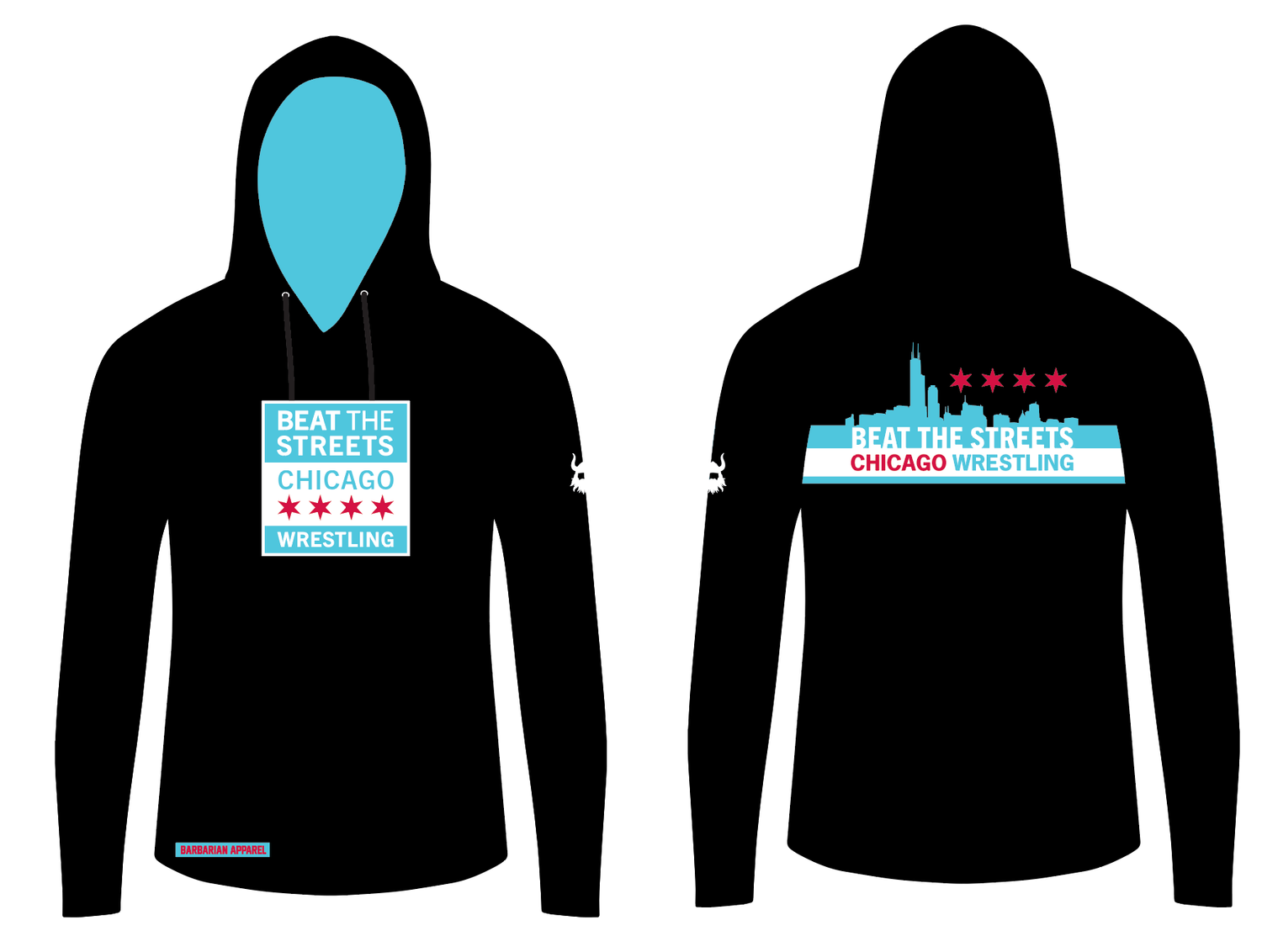 BTS Chicago LS hoodie T-shirt