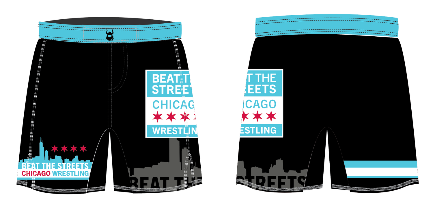 BTS Chicago Lightweight Fight Shorts