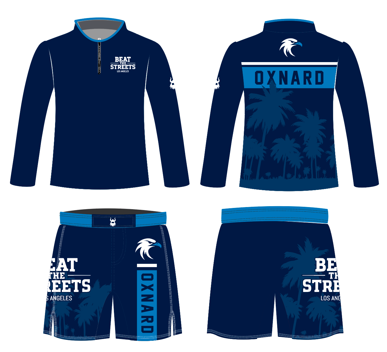 BTSLA Oxnard Jacket and Shorts Package